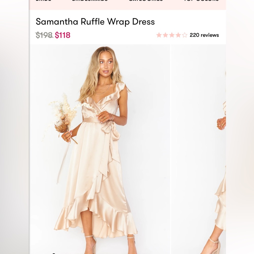 Show Me Your Mumu- Samantha Ruffle Wrap Dress